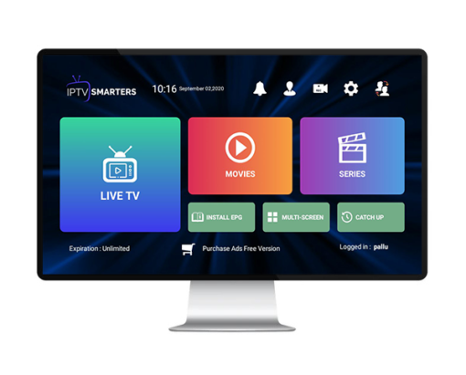 IPTV Smarters Pro – Panel de 10 codes