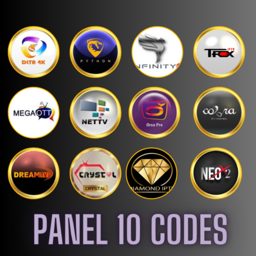 PANEL REVENDEUR IPTV 10 CRÉDITS